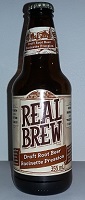 Real Brew Root Beer Bottle
