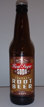 Real Sugar Soda Vintage Root Beer Bottle