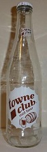 Towne Club Root Beer Bottle