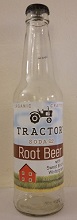 Tractor Soda Company Root Beer Bottle
