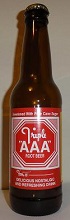 Triple AAA Root Beer Bottle